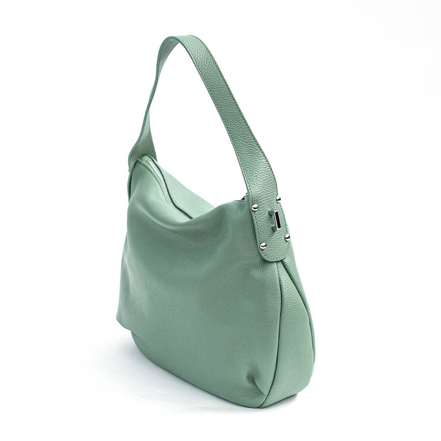 Laura Di Maggio NESSY – Sacca In Pelle Verde Menta