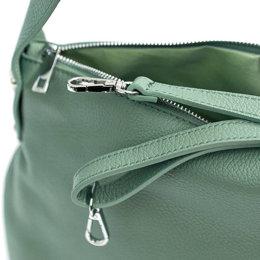 Laura Di Maggio NESSY – Sacca In Pelle Verde Menta