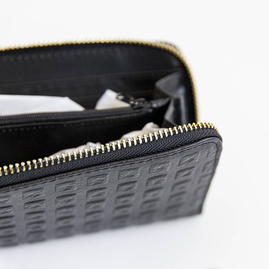 Laura Di Maggio PORTAFOGLIO Medio In Pelle Nero