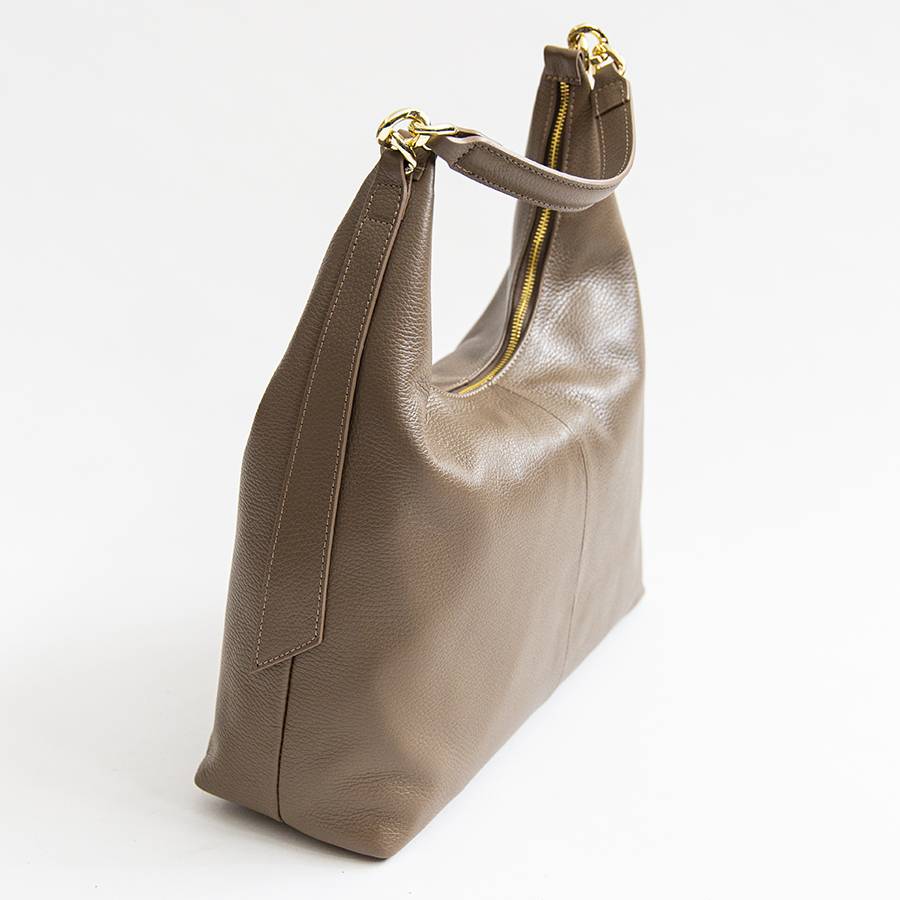 Laura Di Maggio SIDNEY – Sacca In Pelle Taupe