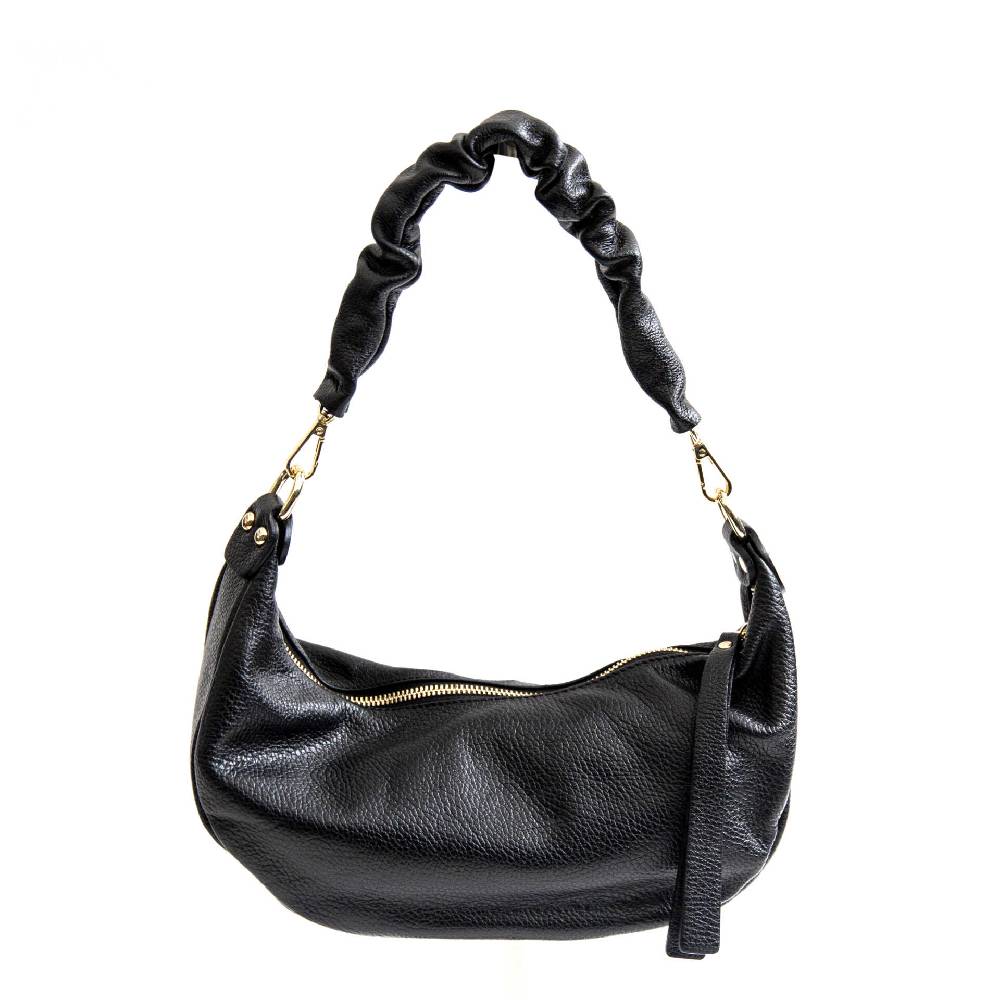 Laura Di Maggio SUSAN – Baguette in pelle nera