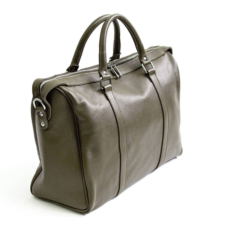 Laura Di Maggio TRAVEL – Borsone In Pelle Oliva