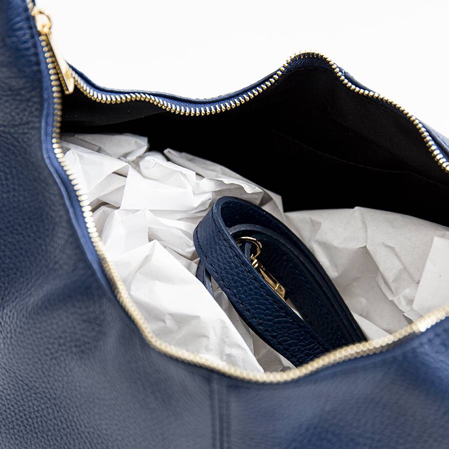 Laura Di Maggio VANESSA – Maxi Sacca In Pelle Blu