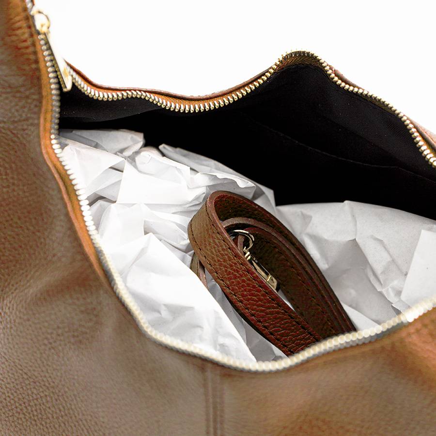 Laura Di Maggio VANESSA – Maxi Sacca In Pelle Cuoio