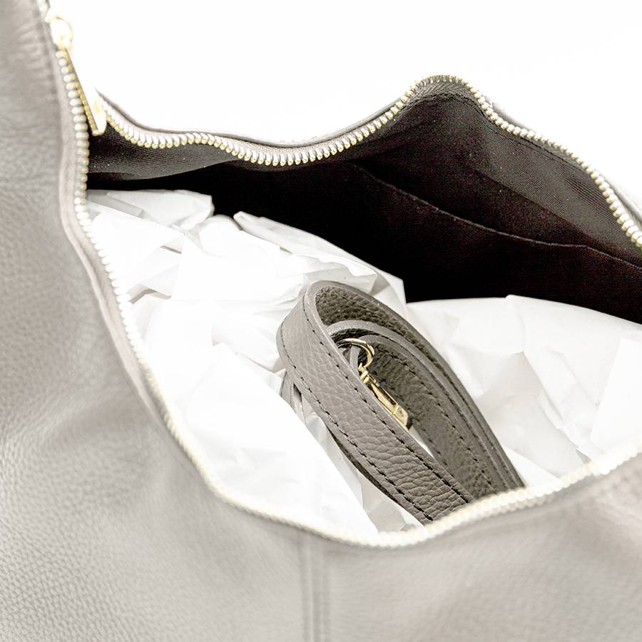 Laura Di Maggio VANESSA – Maxi Sacca In Pelle Latte