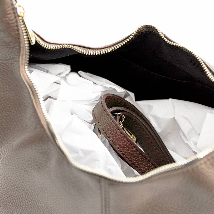 Laura Di Maggio VANESSA – Maxi Sacca In Pelle Taupe