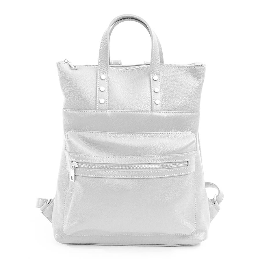 Laura Di Maggio YALE – Zaino in pelle bianco