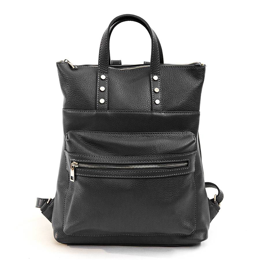 Laura Di Maggio YALE – Zaino in pelle nero