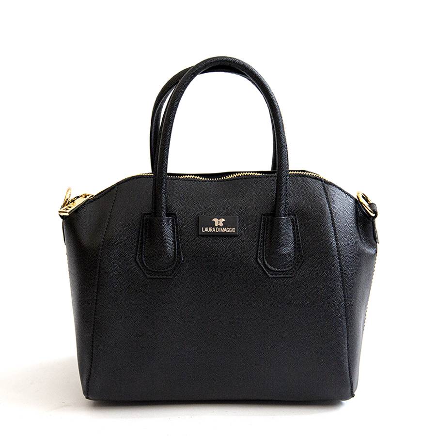 Laura Di Maggio ZAIRA – bauletto in palmellato nero