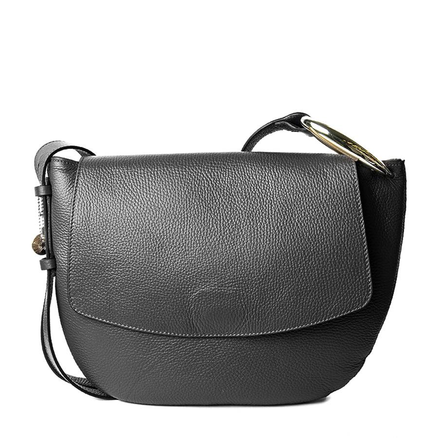 Laura Di Maggio ZELDA – borsa a spalla in pelle nera