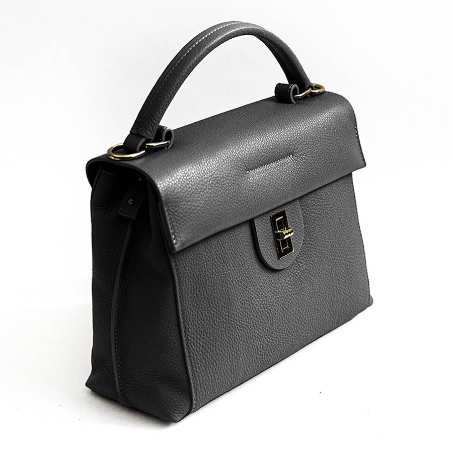 Laura Di Maggio ZELDA – Borsa In Pelle Dollaro Nera