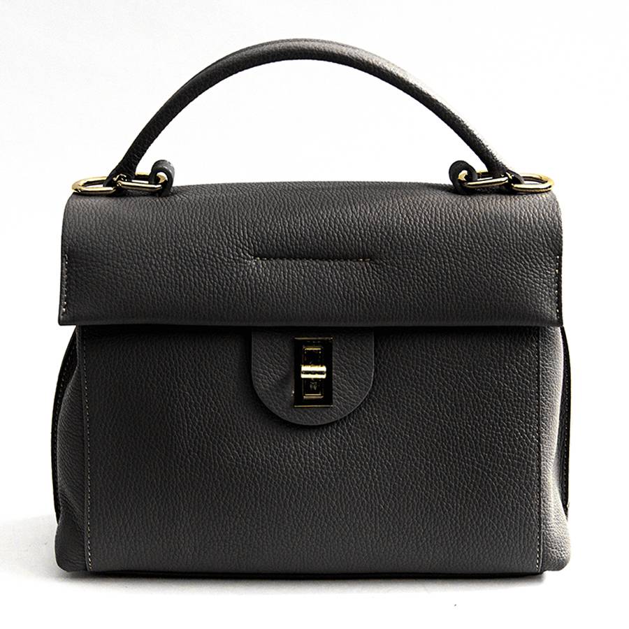 Laura Di Maggio ZELDA – borsa in pelle dollaro nera