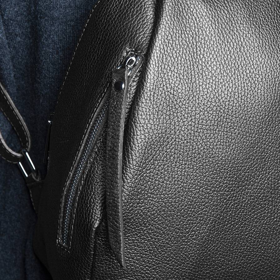 Laura Di Maggio ZIP – Zainetto In Pelle Dollaro Nero