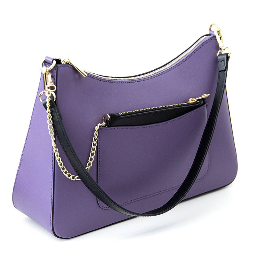 Laura Di Maggio LENA – Borsa A Spalla In Pelle Elegant Viola