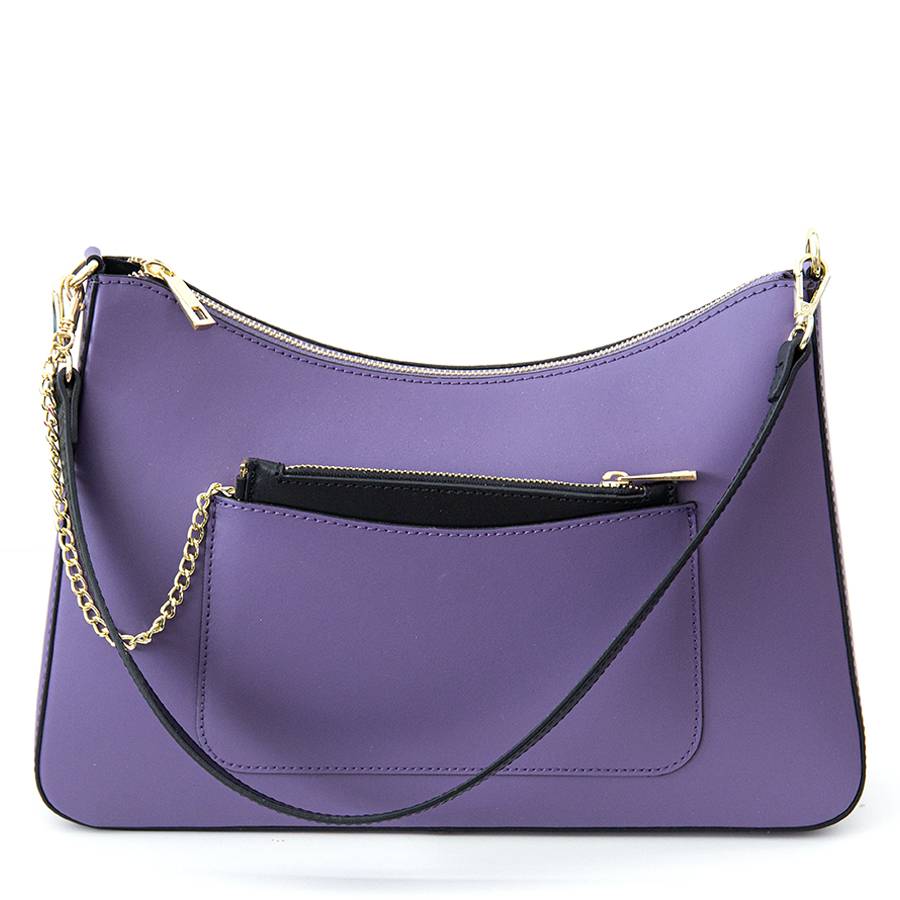 Laura Di Maggio LENA – Borsa a spalla in pelle elegant viola