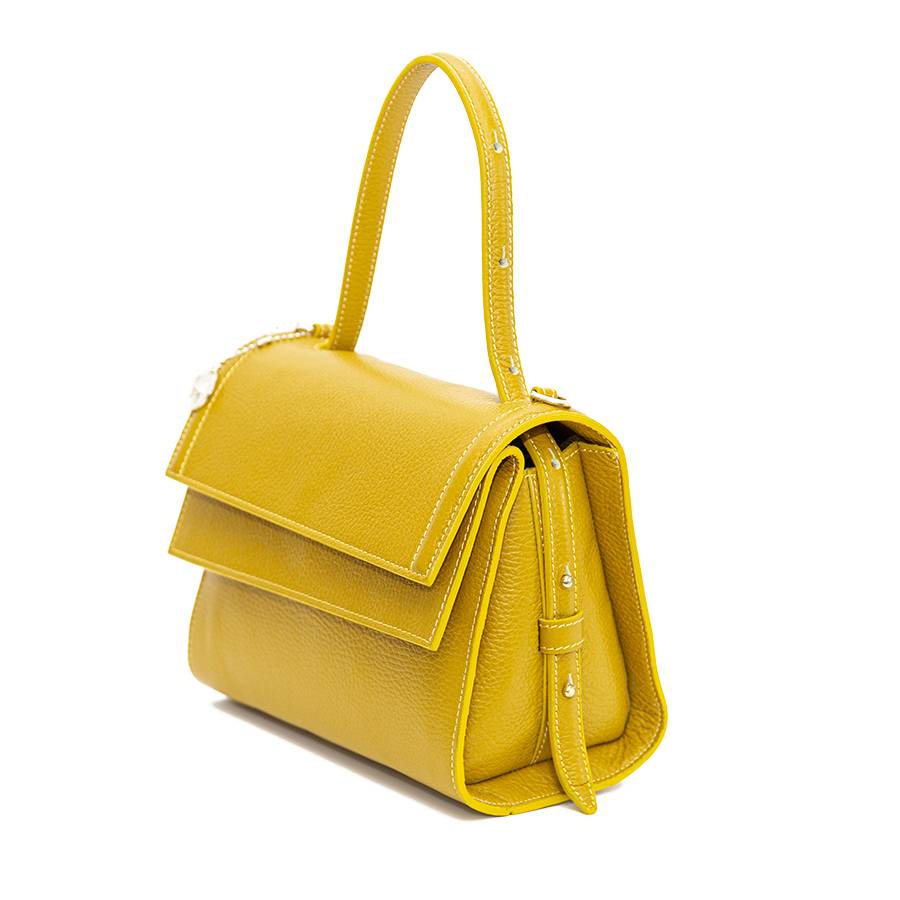 Laura Di Maggio LISBONA – Piccola Borsa Classica Gialla
