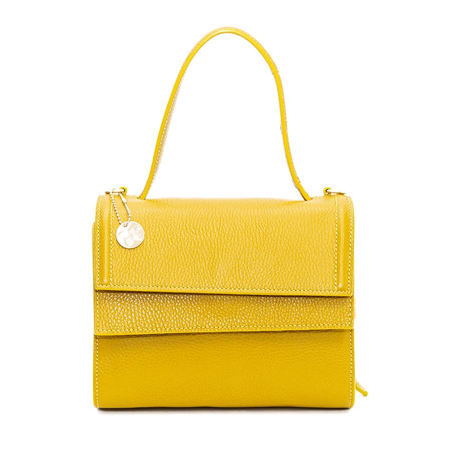 Laura Di Maggio LISBONA – piccola borsa classica gialla