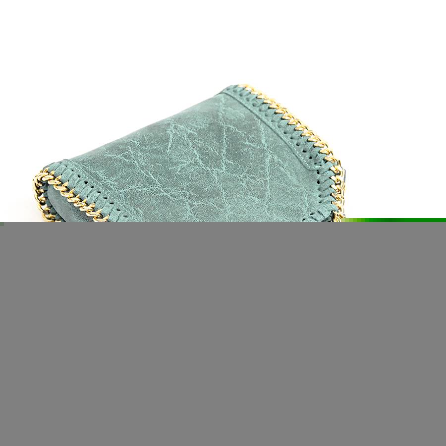 Laura Di Maggio LUMI – Borsa Con Catene In Pelle Vintage Menta