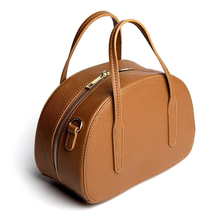 Laura Di Maggio LUNA – Bauletto In Pelle Dollaro Cuoio