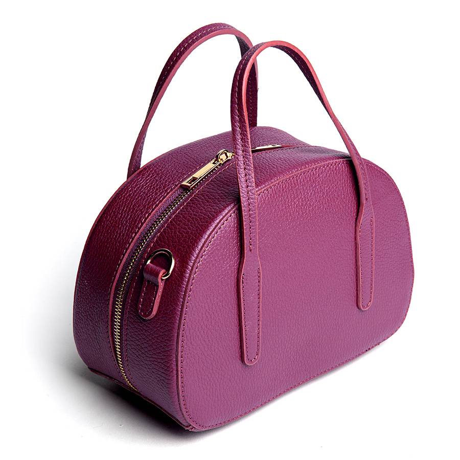 Laura Di Maggio LUNA – Bauletto In Pelle Dollaro Vinaccia