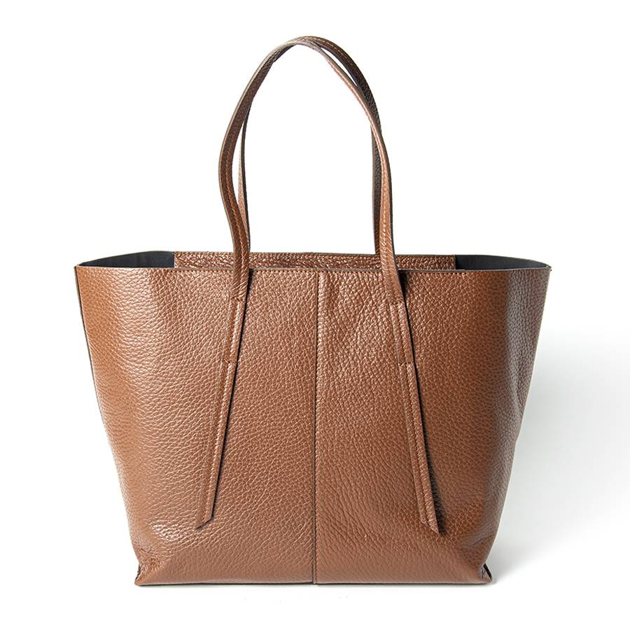 Laura Di Maggio MARGÒ – Shopper in pelle dollaro color bruciato