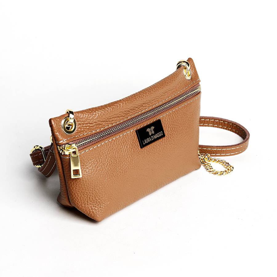 Laura Di Maggio MILLI – Bustina In Pelle Dollaro Cuoio