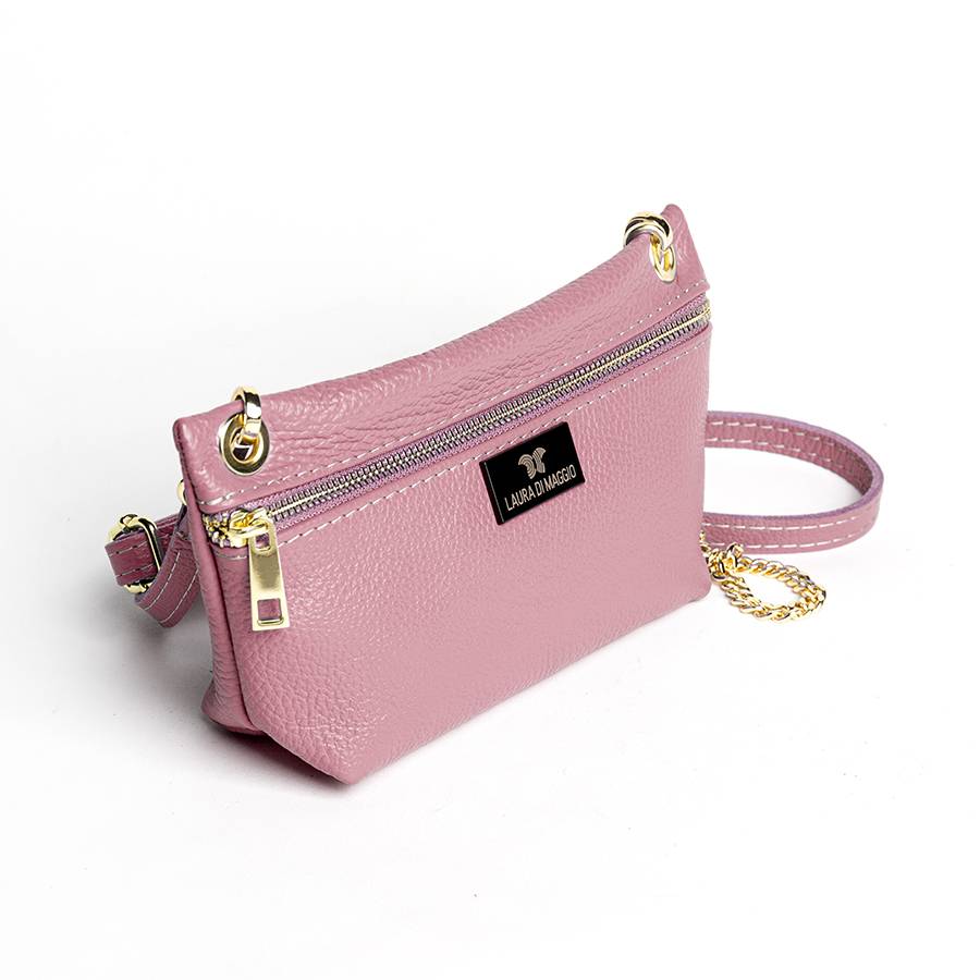 Laura Di Maggio MILLI – Bustina In Pelle Dollaro Malva