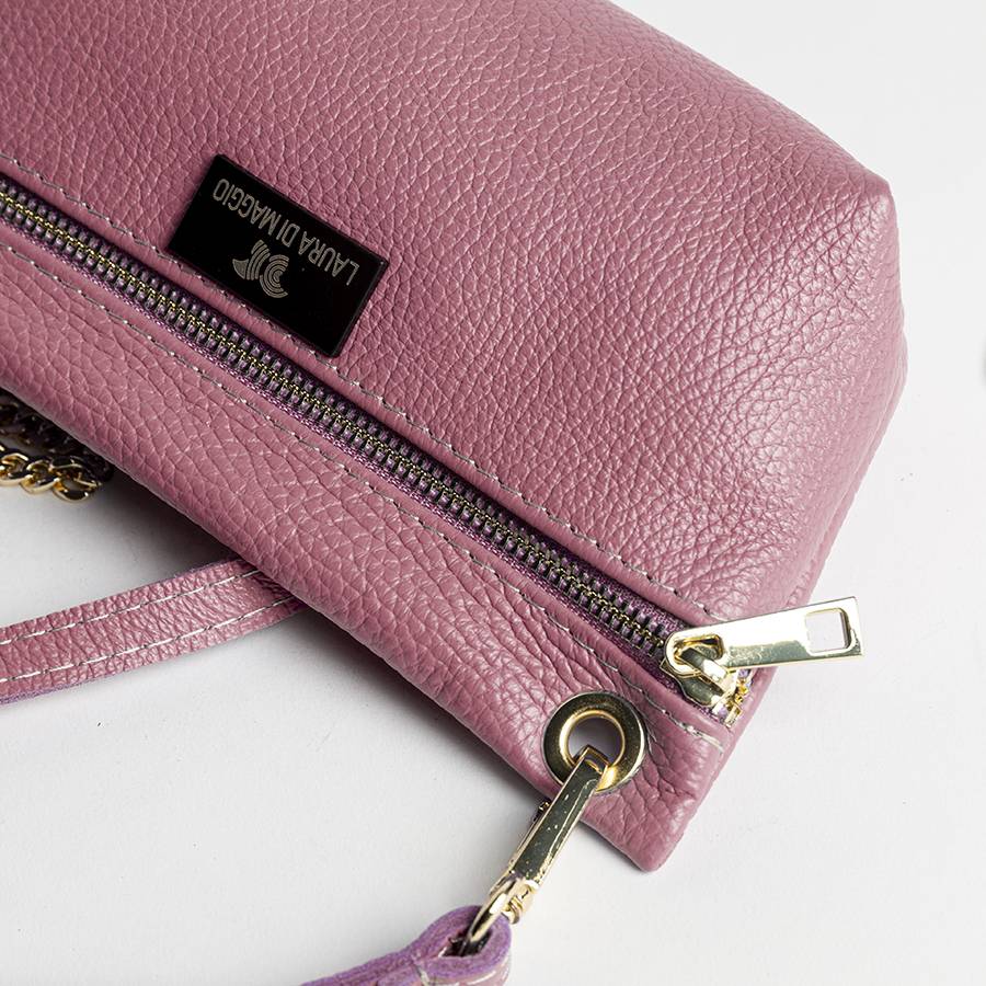 Laura Di Maggio MILLI – Bustina In Pelle Dollaro Malva