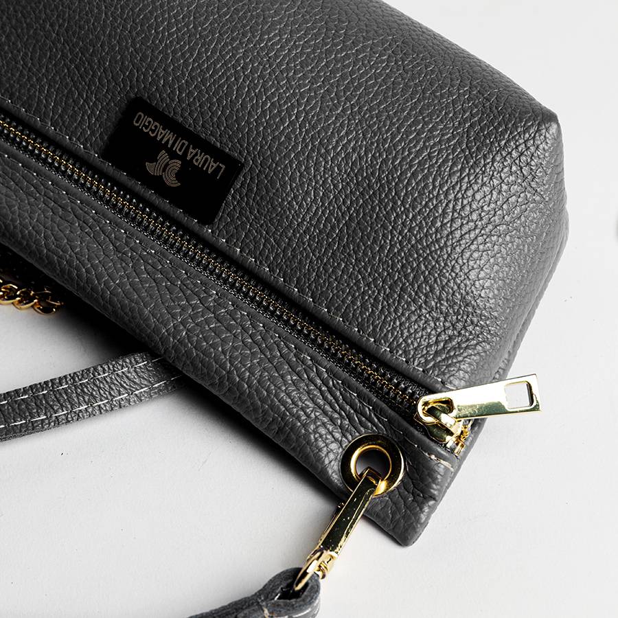 Laura Di Maggio MILLI – Bustina In Pelle Dollaro Nera