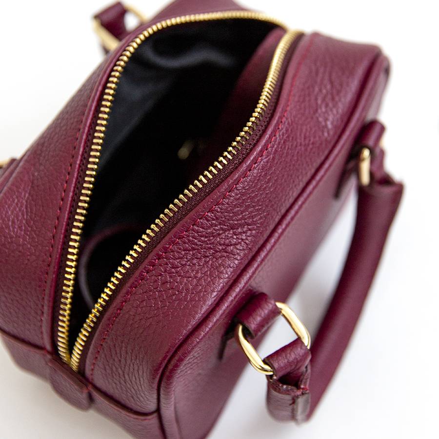 Laura Di Maggio NENA – Miny Bauletto In Pelle Vinaccia