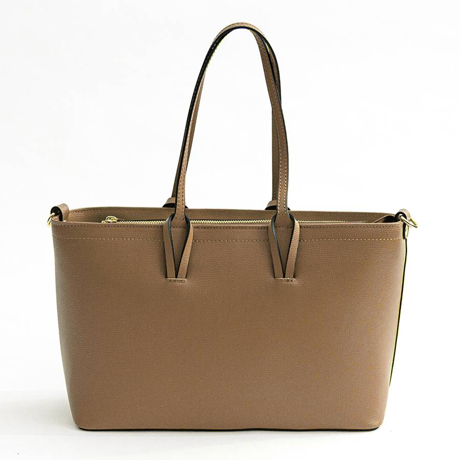 Laura Di Maggio NIKITA – Shopping in pelle saffiano biscotto