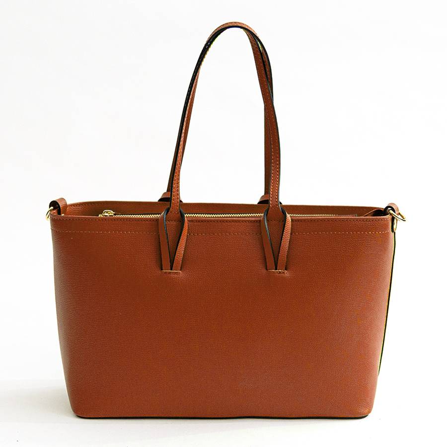 Laura Di Maggio NIKITA – Shopping in pelle saffiano mattone