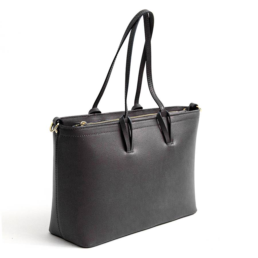 Laura Di Maggio NIKITA – Shopping In Pelle Saffiano Nera