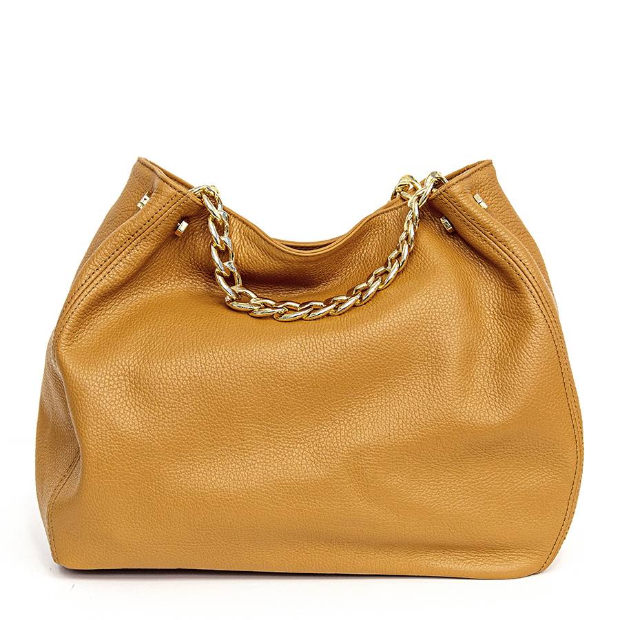 Laura Di Maggio PEACH – Borsa A Mano Con Catena In Pelle Cuoio