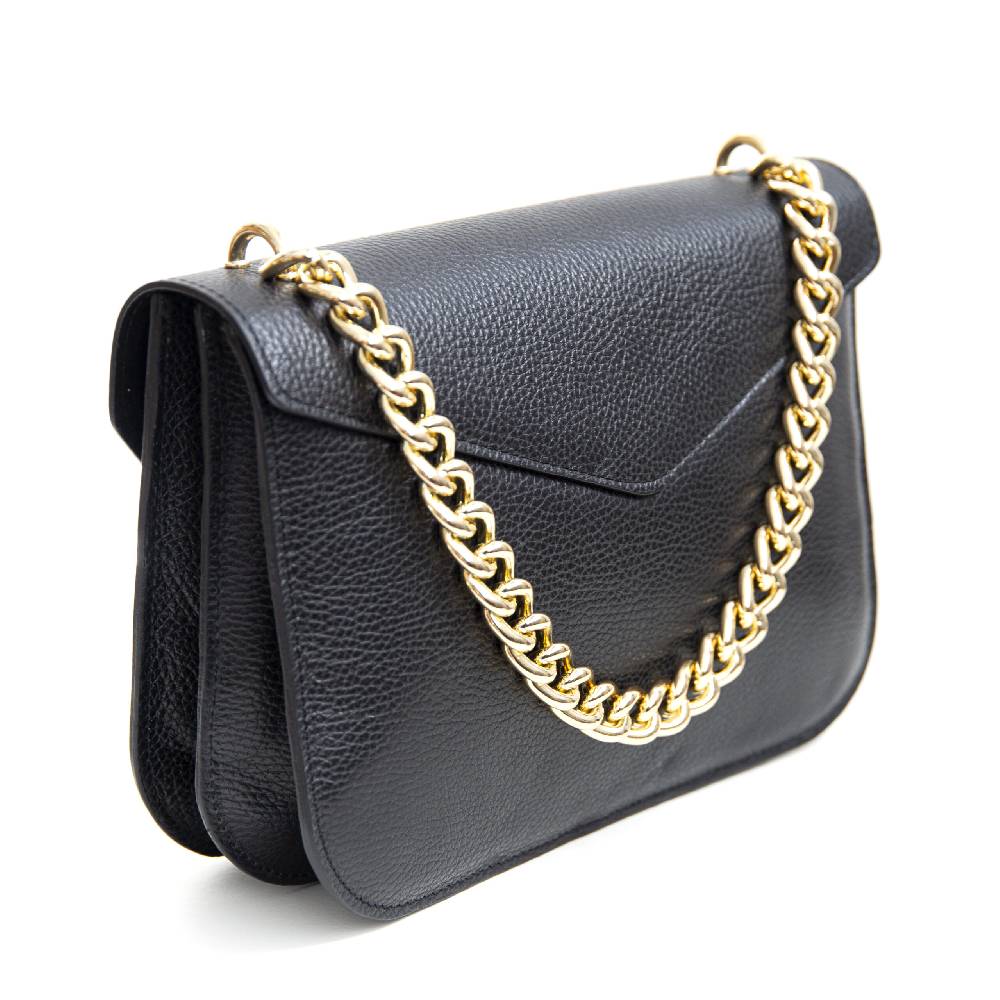 Laura Di Maggio PENNY – Postina In Pelle Dollaro Nera