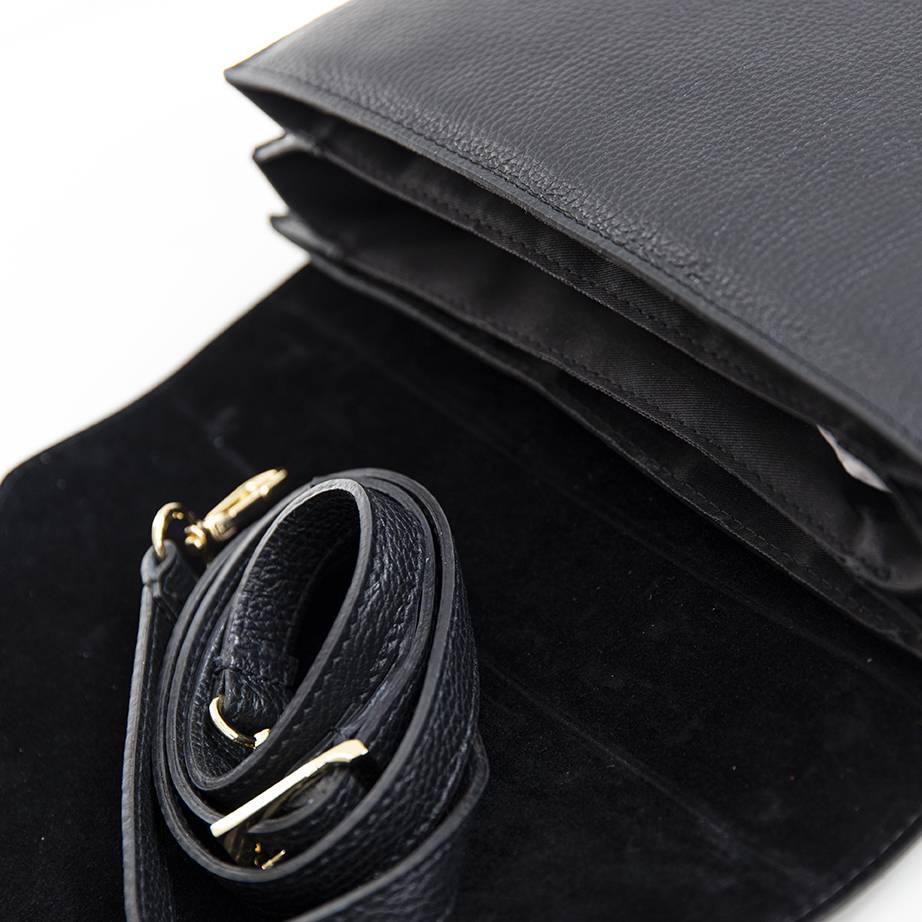 Laura Di Maggio PENNY – Postina In Pelle Dollaro Nera