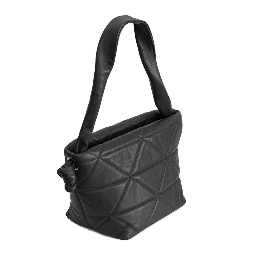 Laura Di Maggio RITA – Borsa In Pelle Soft Trapuntato Nero