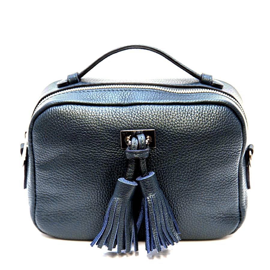 Laura Di Maggio SAIPH – borsa piccola in pelle dollaro blu