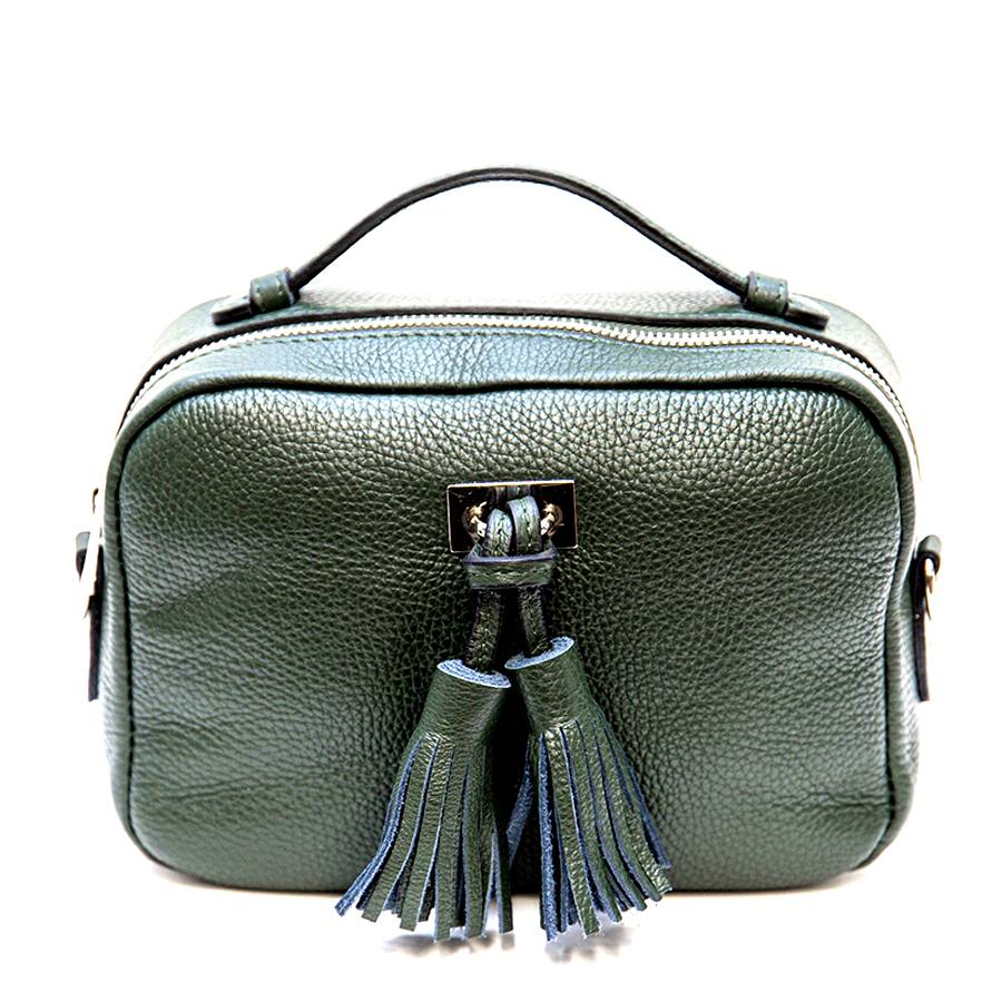 Laura Di Maggio SAIPH – borsa piccola in pelle dollaro verde