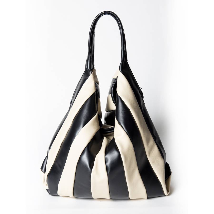 Laura Di Maggio TESSA – Maxi sacca in pelle nappa trapuntata