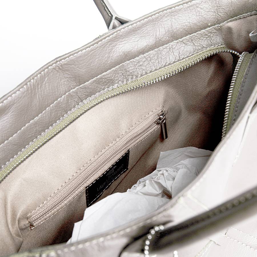 Laura Di Maggio UMA – Tote Bag In Pelle Nappa Tortora