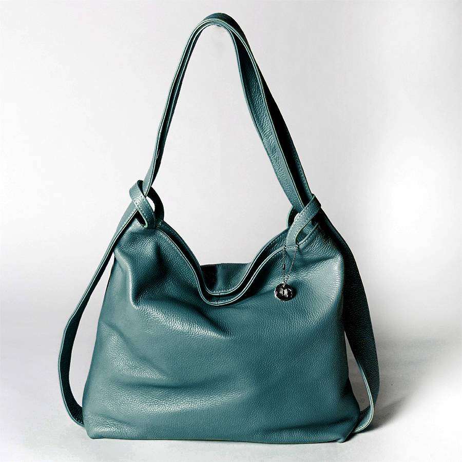 Laura Di Maggio VENICE – Zaino/borsa In Pelle Dollaro Petrolio