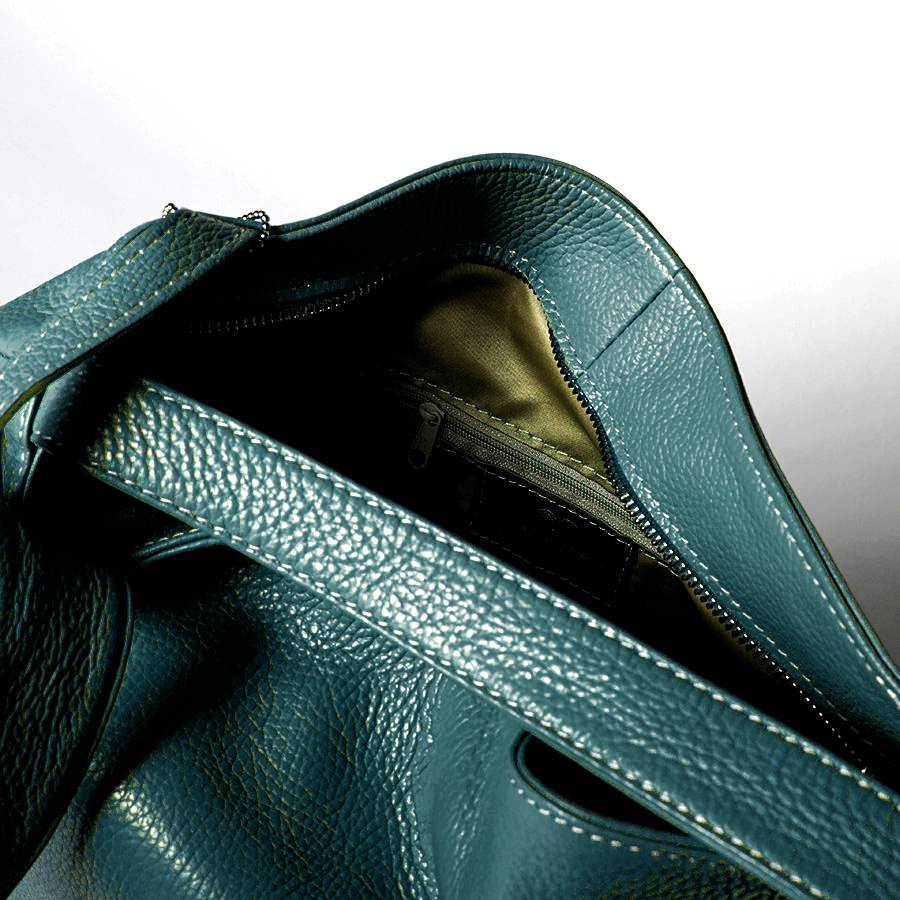 Laura Di Maggio VENICE – Zaino/borsa In Pelle Dollaro Petrolio