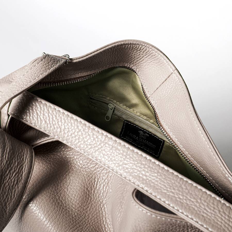 Laura Di Maggio VENICE – Zaino/borsa In Pelle Dollaro Rosa