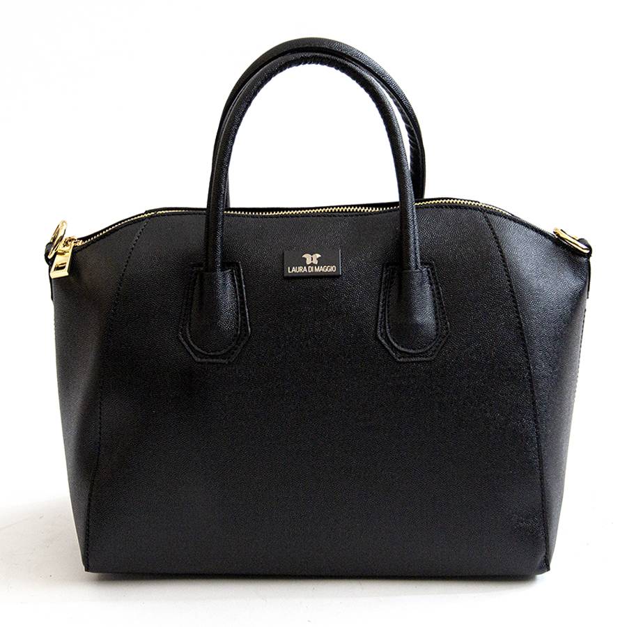 Laura Di Maggio ZAIRA BIG – baulettone in palmellato nero