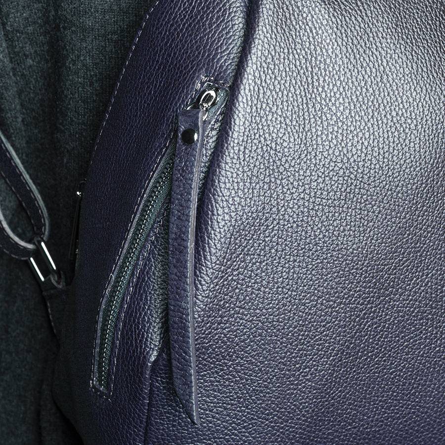 Laura Di Maggio ZIP – Zainetto In Pelle Dollaro Blu Notte