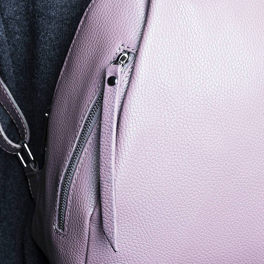 Laura Di Maggio ZIP – Zainetto In Pelle Dollaro Lilla