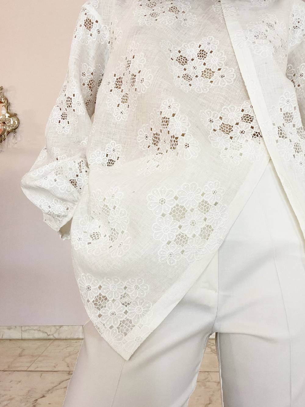 Laviniaturra Camicia con ricamo