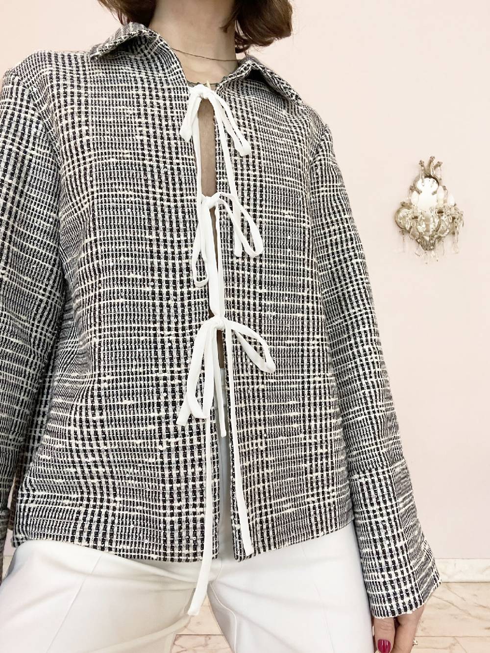 Laviniaturra Giacca con nastrini