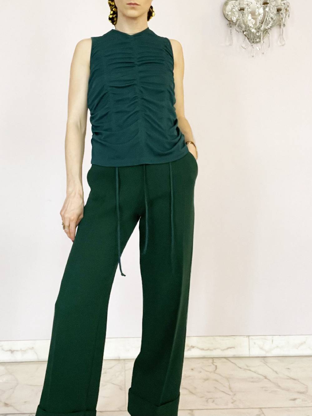 Laviniaturra Top Con Drappeggio